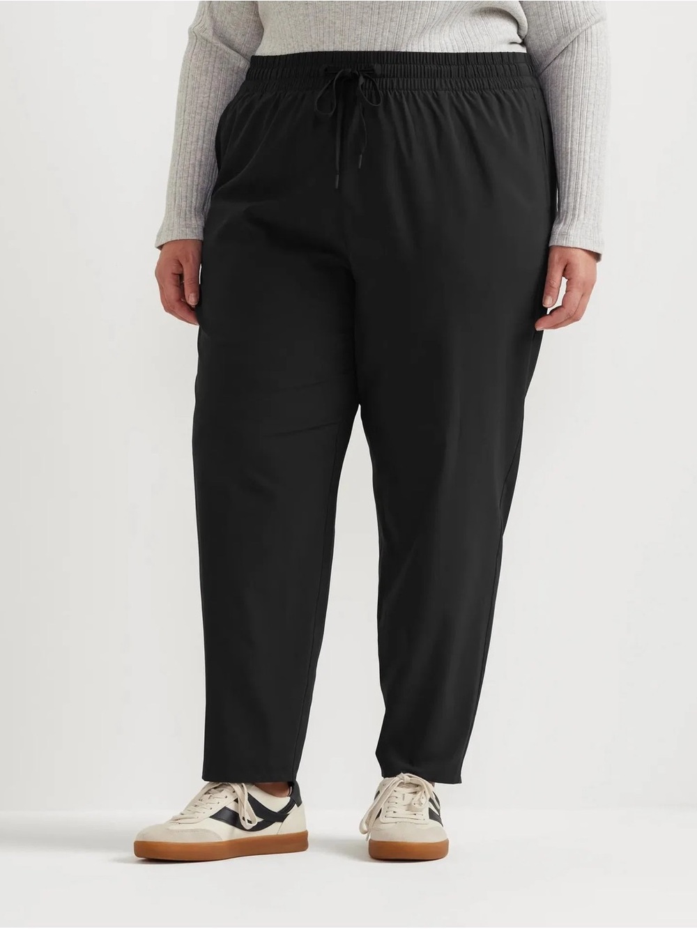 Eddie Bauer Departure XXL Tall Classic Black Women's Straight-Leg Pants - Picture 2 of 9